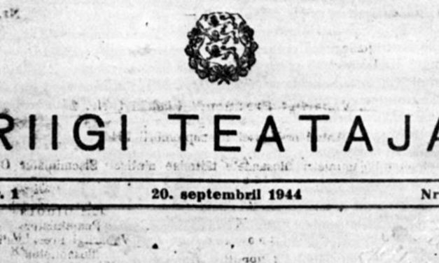 Les cinq jours où l’Estonie a retenu son souffle : 17-22 septembre 1944