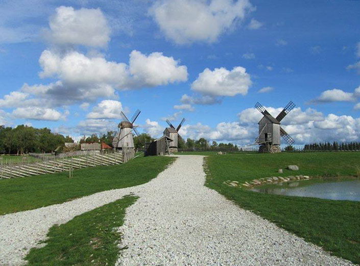 Les îles estoniennes : Saaremaa, Hiiumaa, Muhu