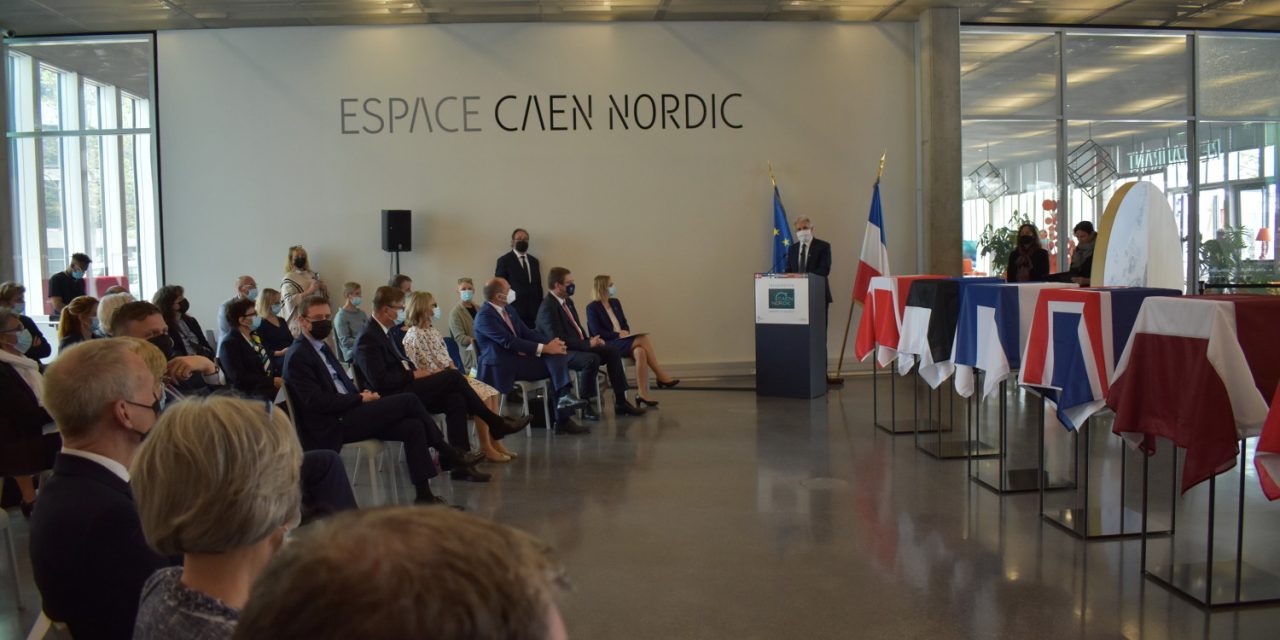 La ville de Caen a inauguré l’Espace Caen-Nordic à la bibliothèque Alexis-de-Tocqueville le 28 mai dernier