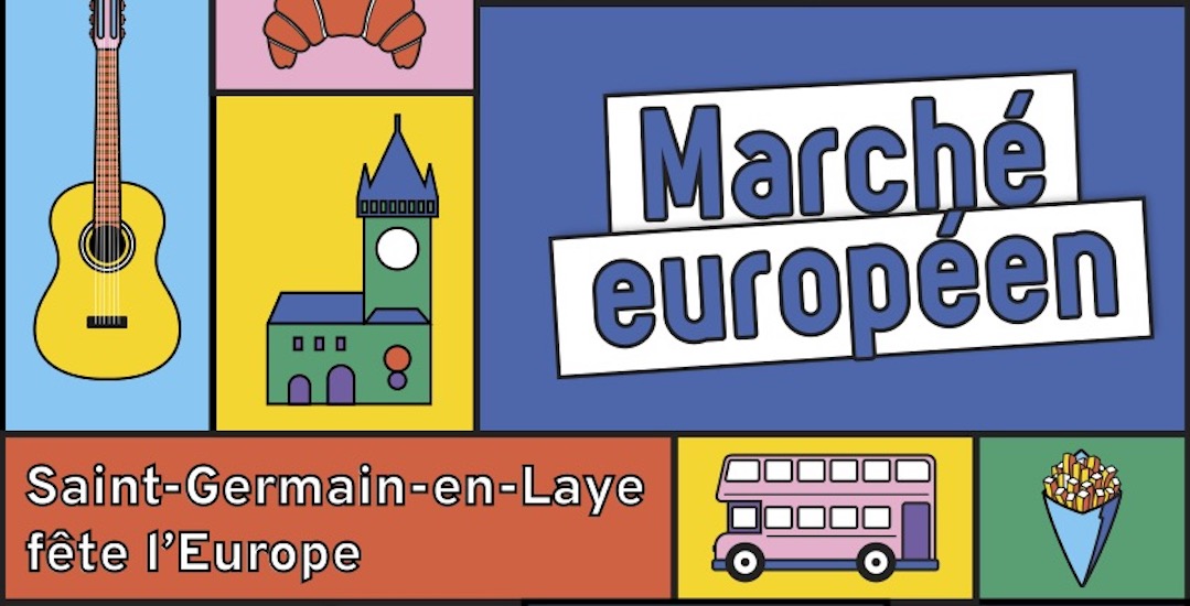 France-Estonie au marché européen de Saint-Germain-en-Laye le 13 mai