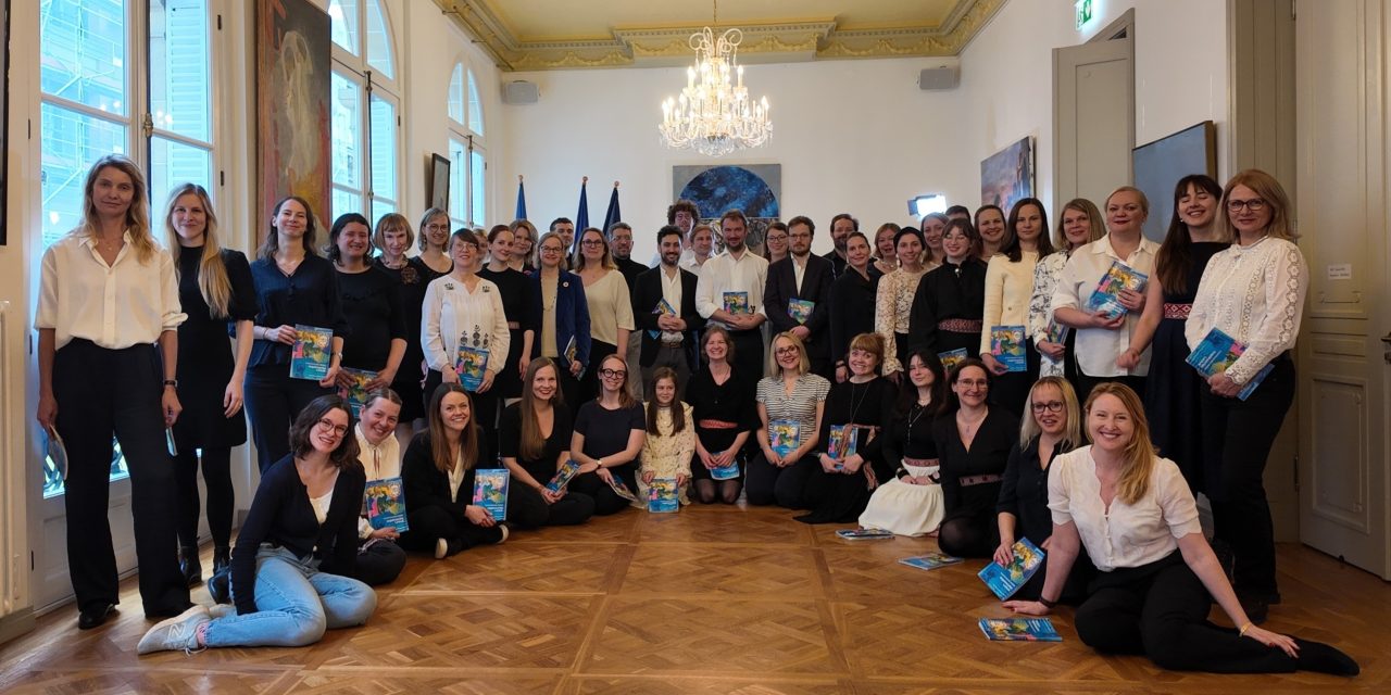 Concert du Chœur estonien de France, à Paris le 14 juin