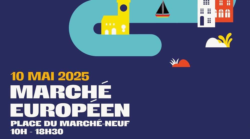 Marché européen de Saint-Germain-en-Laye le 10 mai