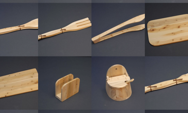 Boutique estonienne 2025 : (9) objets en bois de genévrier