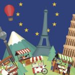 Marché européen de Saint-Germain-en-Laye le 9 mai