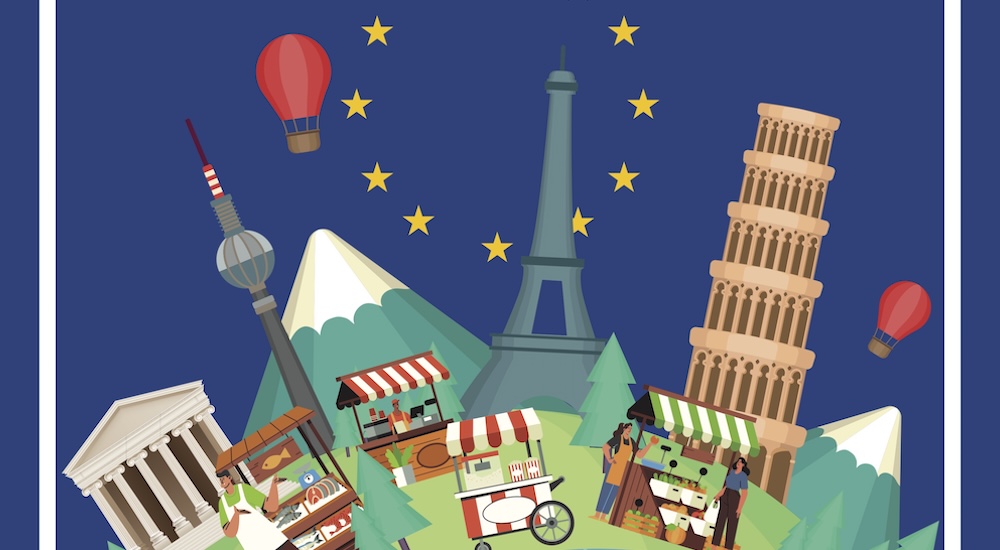 Marché européen de Saint-Germain-en-Laye le 9 mai